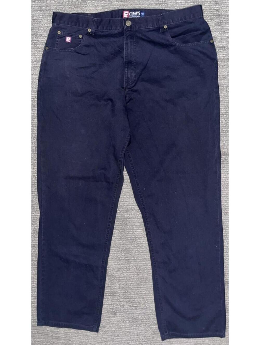 Vintage Chaps Ralph Lauren Pants Mens 40x32 Blue Straight